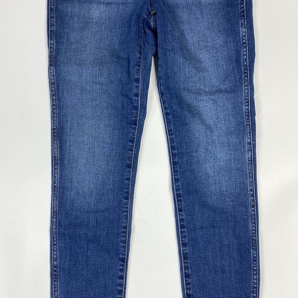 Madewell 10" Roadtripper High Rise Skinny Jeans Size 27 Medium Wash 28" Inseam - Picture 3 of 14